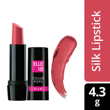 Buy Elle18 Color Pops Silk Lipstick - W51 (4.2 gm) - Purplle