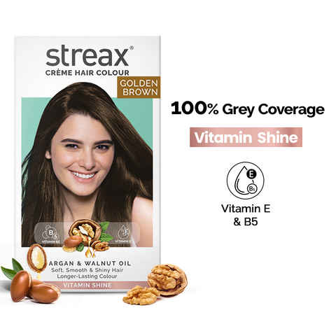 Buy Streax Hair Colour - Golden Brown (120 ml) - Purplle