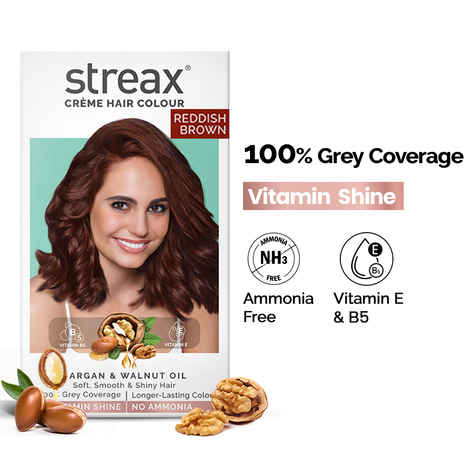 Buy Streax Hair Colour - Reddish Brown (120 ml) - Purplle