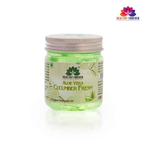 Buy Healthy Forever Homemade Pure Aloe Vera And Cucumber Gel for All Skin Types 120 gm - Purplle