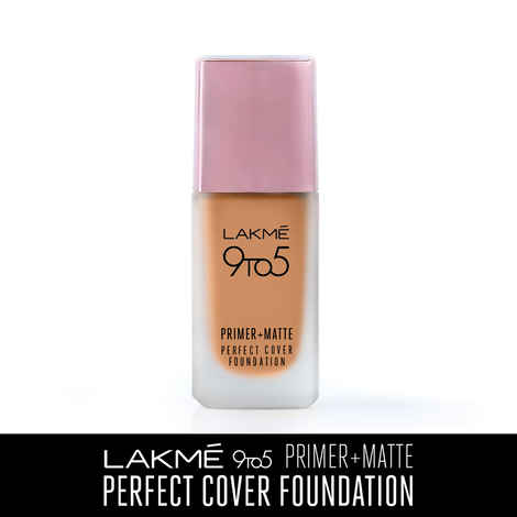 Buy Lakme 9to5 P+M Perfect Cover Foundation W230 Warm Wood 25ml - Purplle