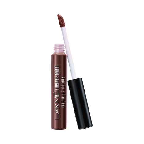 Buy Lakme Forever Matte Liquid Lip Color Brown Vixen 5.6 ml - Purplle