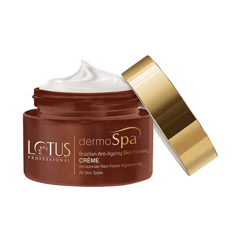 Lotus Professional DermoSpa Brazilian Anti Ageing Skin Firming Cream | SPF 20 | Shea Buter | Preservative free | 50g