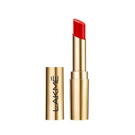 Lakme Glitterati Collection Shine Lipstick Red Pop 3.4 gm