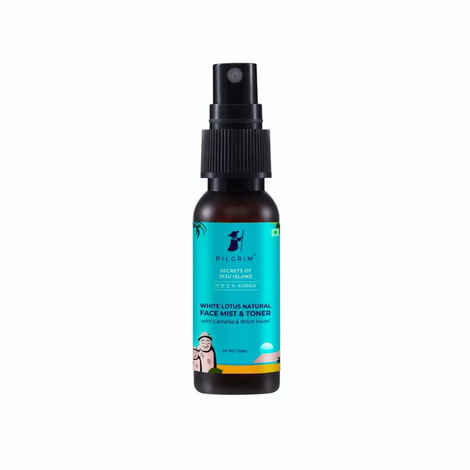 Pilgrim Mini-White Lotus Natural Face Mist & Toner with Camellia & Witch Hazel 30 ml