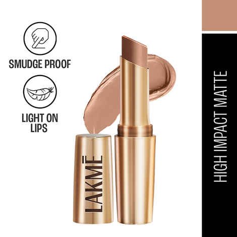 Buy Lakme 9 To 5 Primer + Matte Lipstick- Salty Caramel 3.6 gm - Purplle