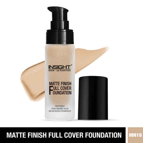 Buy Insight Cosmetics Matte Finish Full Cover Foundation Mn16 30 ml - Purplle