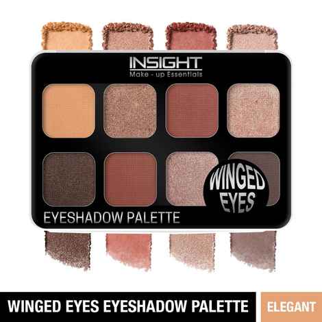 Buy Insight Cosmetics Winged Eyes Eyeshadow Palette - Elegant 19 gm - Purplle