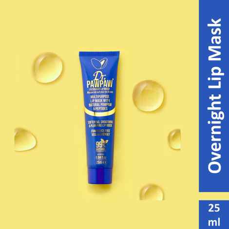 Buy Dr.PAWPAW Overnight Lip Mask (25 ml)| No Fragrance Balm, For Lips, Skin, Hair, Cuticles, Nails, and Beauty Finishing - Purplle
