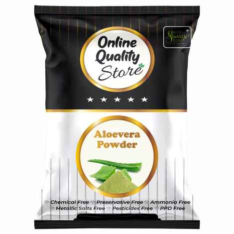 Buy Online Quality Store Aloe Vera Powder - 100 gm |Pure Aloe Vera Skin/Hair Powder With Vitamin E & Natural Emollients (Paraben Free) | alovera powder for face{powderalovera100} - Purplle