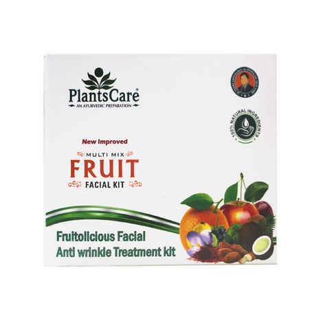 Buy Plants Care Multi Mix Fruit facial kit mini 100 gm - Purplle