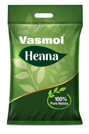 Buy Vasmol Henna 100% Pure Henna Powder (Mehendi) I For Grey Hair Coverage, Hair Conditioning & Nourishment I For Mehndi designs on Hands and Feet I For Hair Colour I Suitable for Men and Women - 500 gms - Purplle