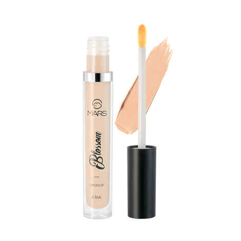 Buy MARS Blossom liquid Concealer | Lightweight With Full Coverage | Highly Blendable Concealer for Face Makeup | Crease Resistant Formula (4.5 ml) (Bronze Tan) - Purplle