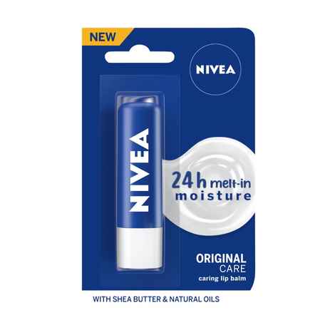 Buy Nivea Original Care Lip Balm (4.8 gm) - Purplle