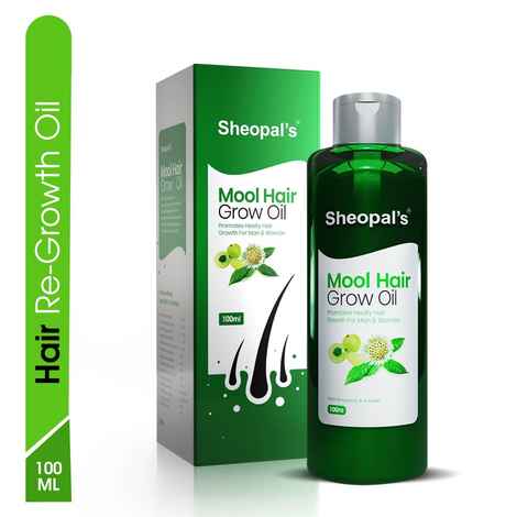 Buy Sheopals Mool Hair Grow Oil For Hair Fall Control And Hair Growth And Thickness For Men & Women (100 ml) - Purplle