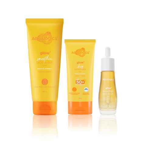 Buy Aqualogica Daily Glow+ Combo of 3 - Purplle