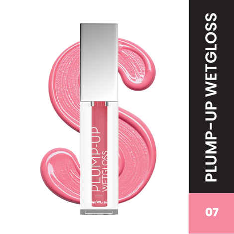 Buy Swiss Beauty Plump-Up Wet Lip Gloss for Glossy and Fuller Lips 7-Date Night 2 ml - Purplle