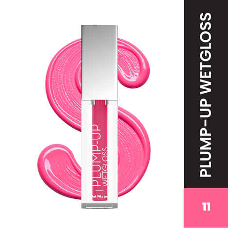 Buy Swiss Beauty Plump-Up Wet Lip Gloss for Glossy and Fuller Lips 11-Pink sin 2 ml - Purplle