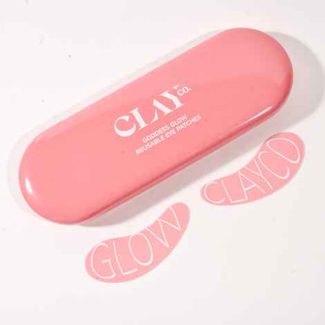Buy ClayCo Goddess Glow De-puffing Reusable Eye Mask 20 g - Purplle
