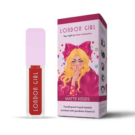 Buy London Girl liquid lipstick for women, long lasting lipstick | waterproof lipstick | matt lipstick, Transfer proof and Waterproof, Lasts Up to 12 hours (03 London Eye - Coral)3.5 ml - Purplle
