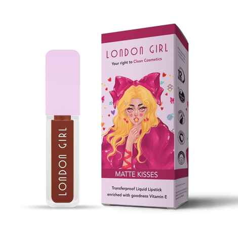 Buy London Girl liquid lipstick for women, long lasting lipstick | waterproof lipstick | matt lipstick, Transfer proof and Waterproof, Lasts Up to 12 hours (06 Windsor - Brown Nude)3.5 ml - Purplle