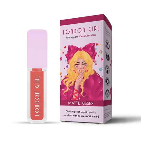 Buy London Girl liquid lipstick for women, long lasting lipstick | waterproof lipstick | matt lipstick, Transfer proof and Waterproof, Lasts Up to 12 hours (10 Tate - Peach Nude)3.5 ml - Purplle