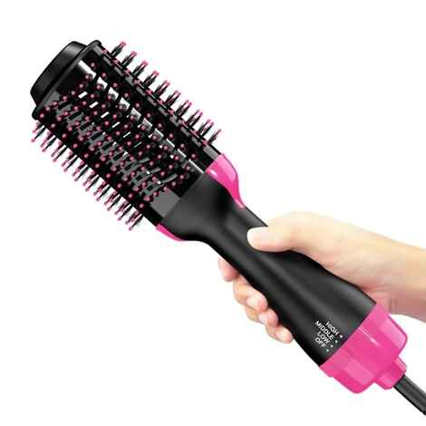 Buy Trendzie Skin care Multi-Function 4 in 1 Hair Styler,Dryer,Straightener & Curler Comb - 1 Pc - Purplle