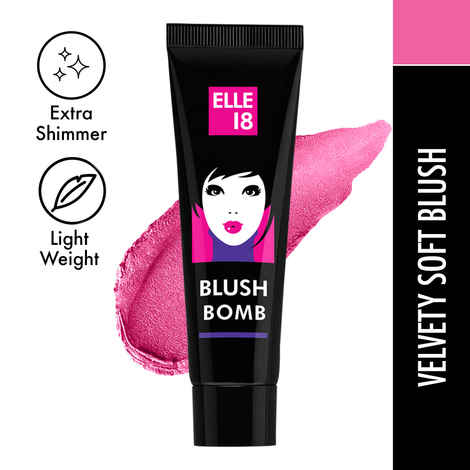 Buy Elle18 BlushBomb 02Pink 9 ml - Purplle