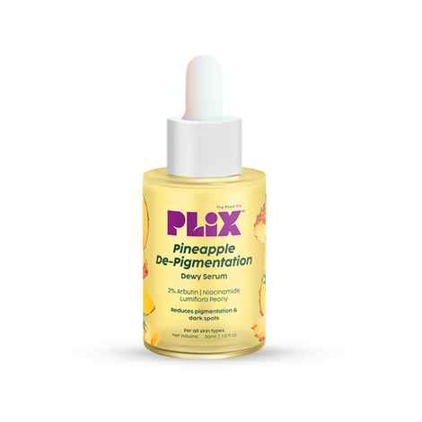 PLIX Pineapple Face Serum with 2% Alpha Arbutin for Pigmentation & Dark Spots | 30 ml