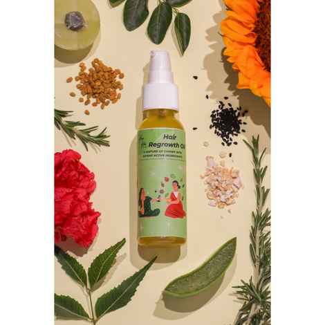 Buy Harkoi - Hair Regrowth Oil - Bottle 50 ml - Purplle