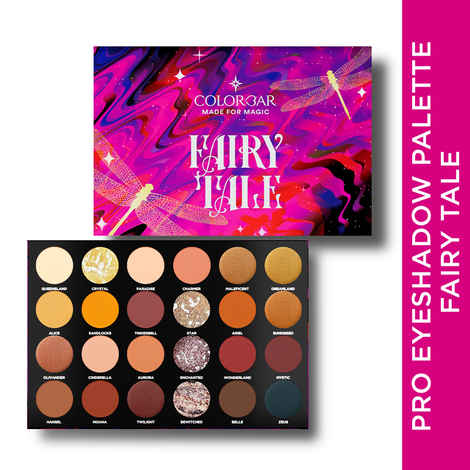 Buy Colorbar Fairytale Eyeshadow Palette 24 shades 30 gm - Purplle