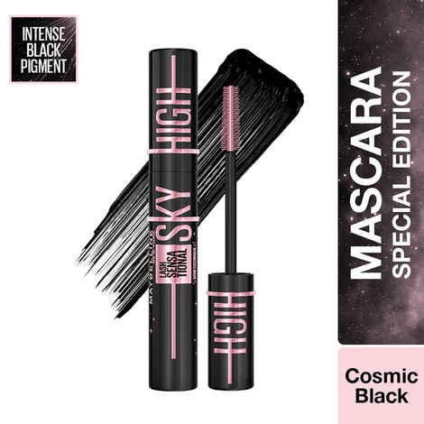 Buy Maybelline Lash Sensational Sky High Mascara Limited Edition–Cosmic Black Waterproof, 6 ml - Purplle