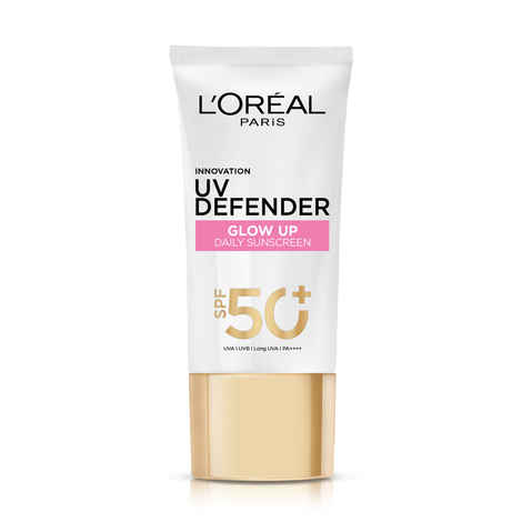 L'Oreal Paris UV Defender Serum Protector Sunscreen SPF 50+, Bright & Clear (50 ml)