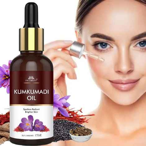 Intimify Kumkumadi Oil for Skin Brightening Natural Radiant Glow Anti-Ageing Serum 30 ML