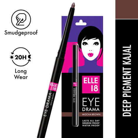 Buy Elle18 Eye Drama Mocha Brown 0.35 gm - Purplle
