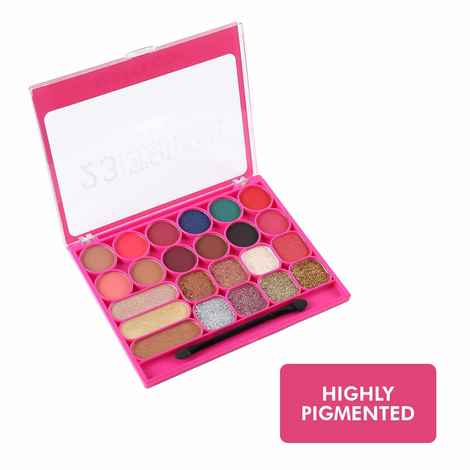Buy Mattlook Pink Sugar 23 Spotlight Makeup Palette, Multicolor 35 gm - Purplle