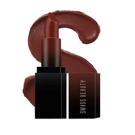 Buy Swiss Beauty HD Matte Lipstick Chocolava 11 (3.5 gm) - Purplle