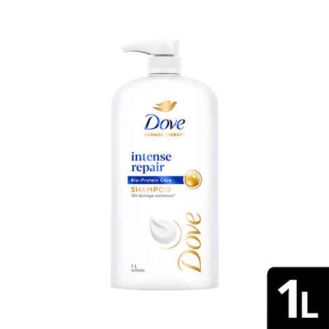 Buy Dove Intense Repair Shampoo, (1 ltr) - Purplle