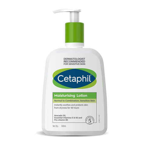 Buy Cetaphil Moisturising Lotion Normal to Combination , Sensitive Skin (500 ml) - Purplle