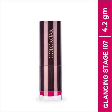 Colorbar Velvet Matte Lipstick Glancing Stare 107 - Pink (4.2 gm)
