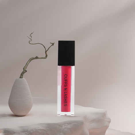 Buy Cuffs N Lashes Matte Mini Liquid Lipstick I SCARLET STORY (2 ml) - Purplle