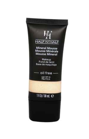 Half N Half Mineral Mousse Oil Free Foundation Light SPF-20, Fair (30 ml)