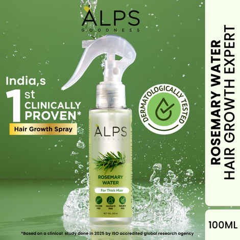 Alps Goodness Rosemary Water (100 ml) | Rosemary water for hair | Hair Spray for Regrowth | Hair Growth Expert | Viral Rinse | Bestselling Spray