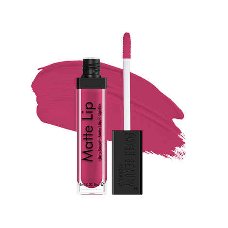 Buy Swiss Beauty Ultra Smooth Matte Lip Liquid Lipstick 30 Fuschsia Pink (6 ml) - Purplle