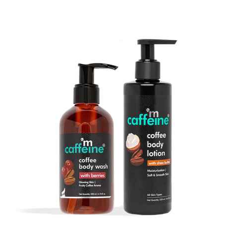 mCaffeine Daily Cleanse and moisturize Kit Combo of 2
