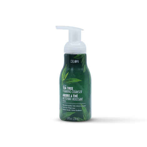 Buy Delon Tea Tree Foaming Cleanser 236 ml - Purplle