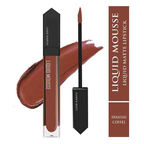 Buy Love Earth Liquid Mousse Lipstick - Spa - Purplle