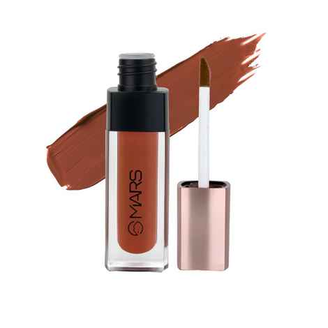 Buy MARS Popstar Non-Drying Liquid Mousse Lipstick for Women with Matte Finish | Lightweight and Non-Sticky Formula | Up to 12 Hour Long Lasting | Transferproof & Waterproof (6 ml) (02-Rock On) - Purplle