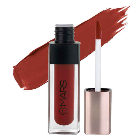 MARS Popstar Non-Drying Liquid Mousse Lipstick for Women with Matte Finish | Lightweight and Non-Sticky Formula | Up to 12 Hour Long Lasting | Transferproof & Waterproof (6 ml) (11-Disco Nights)
