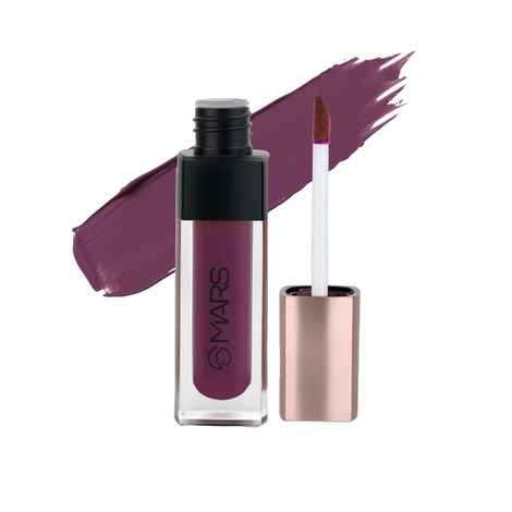 Buy MARS Popstar Non-Drying Liquid Mousse Lipstick for Women with Matte Finish | Lightweight and Non-Sticky Formula | Up to 12 Hour Long Lasting | Transferproof & Waterproof (6 ml) (15-Spinning Star) - Purplle